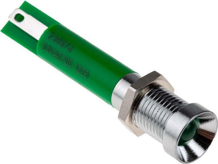 Produktbild RS PRO LED 8mm 24Vac grün