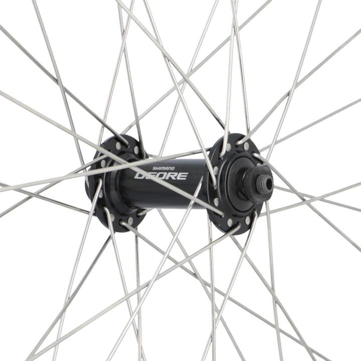 Actual product image Velox Mach1 M840 Shimano M610 (Front wheel, 28")