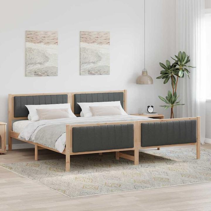 Image du produit vidaXL Plattformbettgestell (200 x 200 cm)