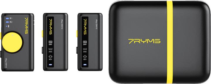 Actual product image 7Ryms iRay DW10(A) (2TX+1RX+CASE) Black