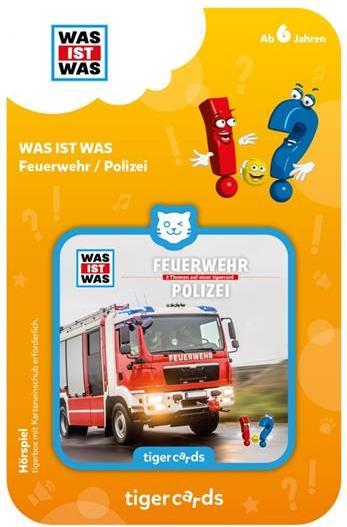 Produktbild Tigermedia WAS IST WAS: Feuerwehr / Polizei (Deutsch)