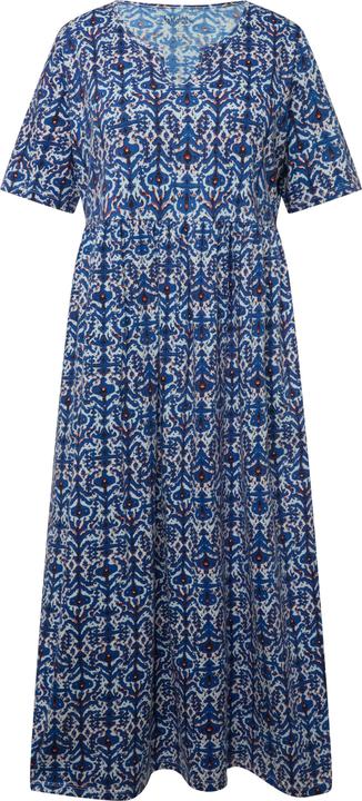 Actual product image Ulla Popken Graphic Print Empire A-line Pocket Knit Dress (50, 52)