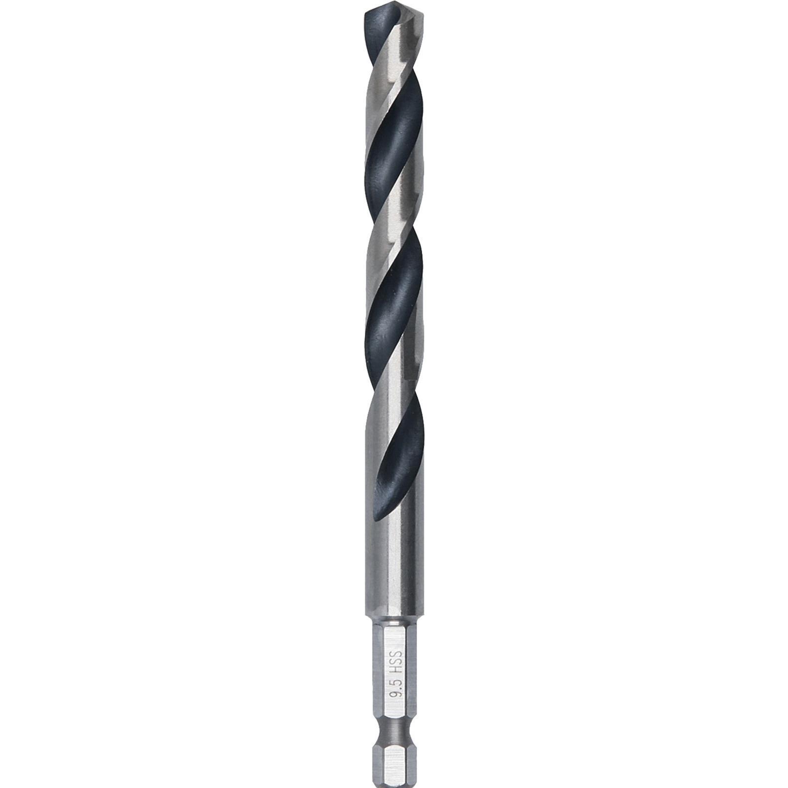 Bosch Professional Zubehör, Bohrereinsatz, HSS PointTeQ Sechskantbohrer 9,5 mm (9.5 mm)