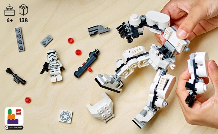 Produktbild LEGO Sturmtruppler Mech (75370, LEGO Star Wars)