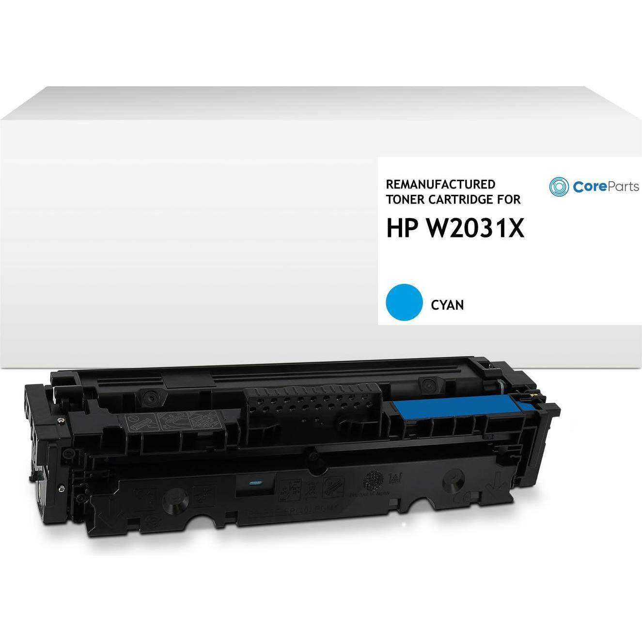 Thumbnail - CoreParts, Toner, Lasertoner for HP Cyan