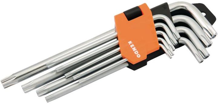 Kendo Jeu de clés mâles coudées TORX®