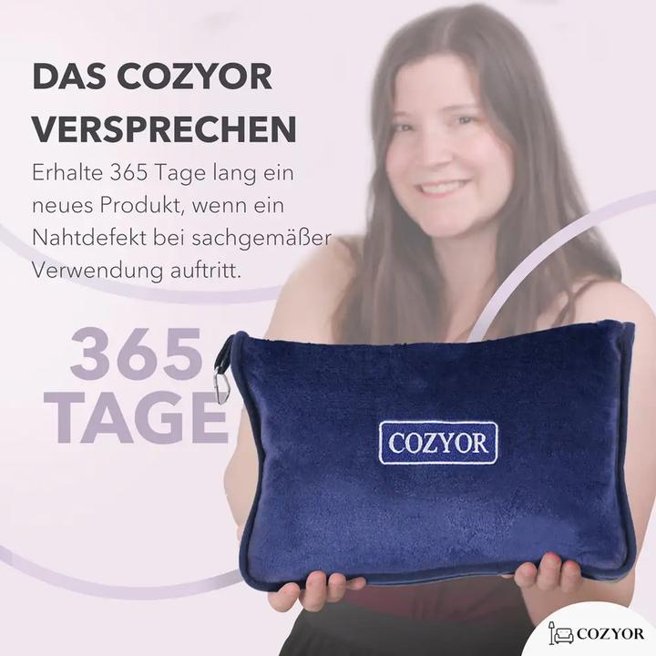 Immagine prodotto Cozyor Coperta da viaggio e cuscino da viaggio 2 in 1 per l'aereo (Cuscino per testa e collo)