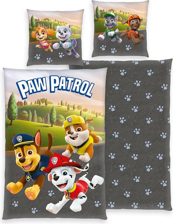 Herding Paw Patrol - Renforcé Bettwäsche - 80 x 80 cm / 135 x 200 cm (135 x 200 cm, 80 x 80 cm)