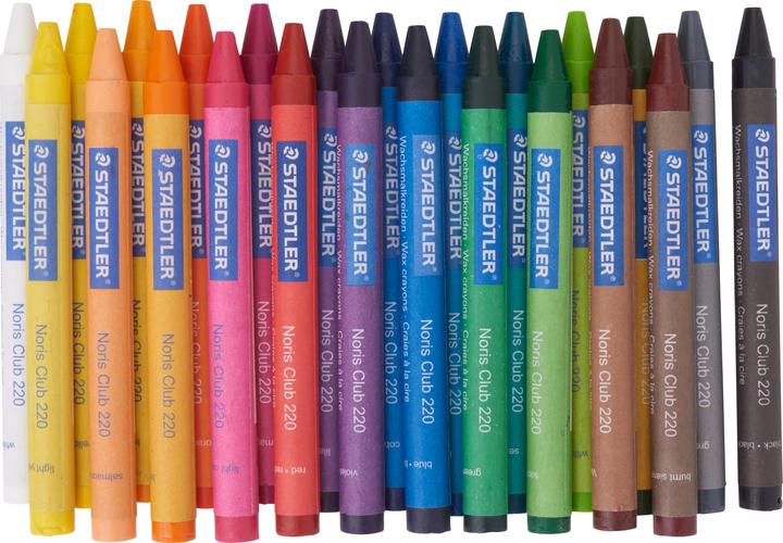 Actual product image Staedtler Noris 220 Wax Crayons (24 x)