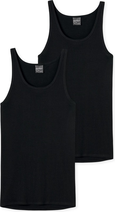 Schiesser 2er Pack Original Classics Feinripp Unterhemd / Tanktop