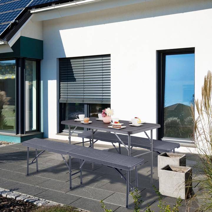 Image du produit Relaxdays Gartentisch (118 cm)