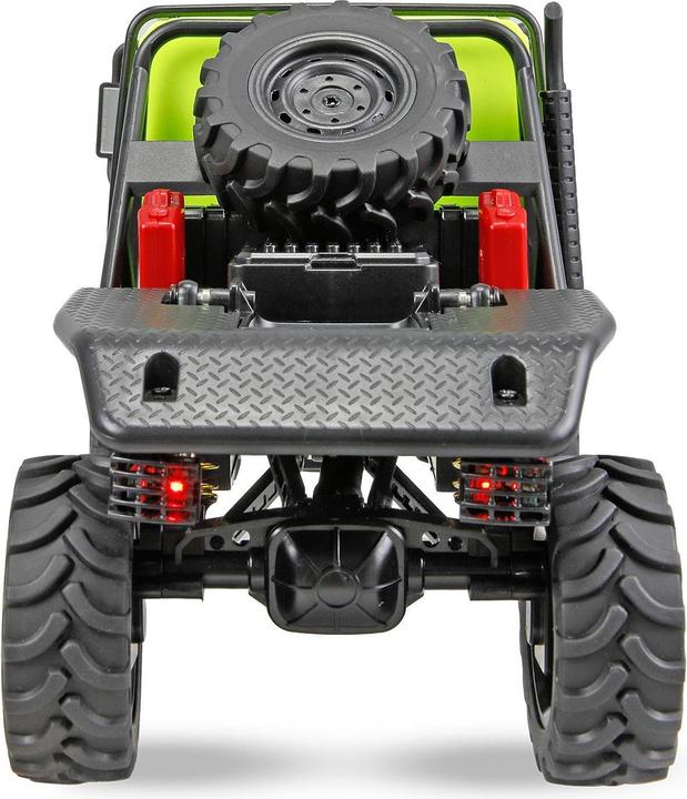 Actual product image Amewi Mercedes-Benz Unimog U4000 Scale Crawler 4WD 1:18 RTR grün (RTR Ready-to-Run)