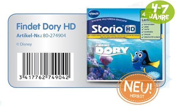 Produktbild VTech Findet Dory HD (Deutsch, 4 - 7 Jahre)