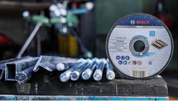 Immagine prodotto Bosch Professional Zubehör PRO Disco da taglio per metallo, 125 x 1,6 x 22,23 mm