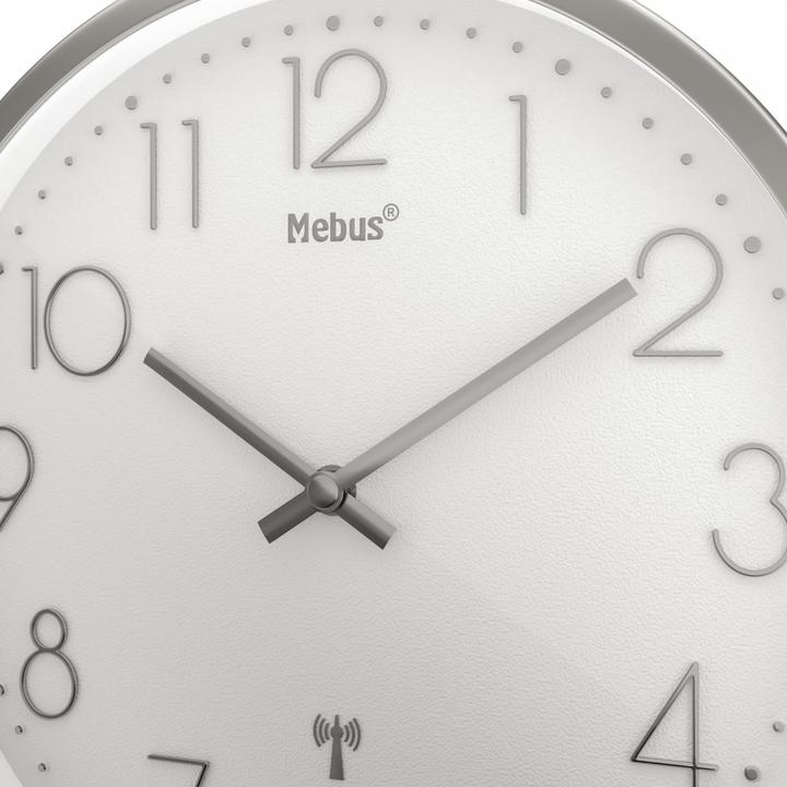 Actual product image Mebus Radio controlled wall clock (25 cm)