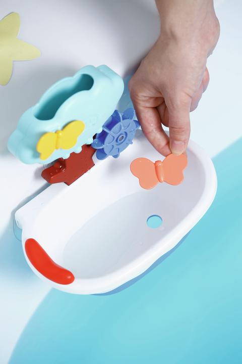 Actual product image Zapf Creation BABY bornSplish Splash bathtub with teddy bear