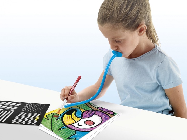 Immagine prodotto Maped Set di 6 penne a soffio con accessori (Multicolore, 6 x)