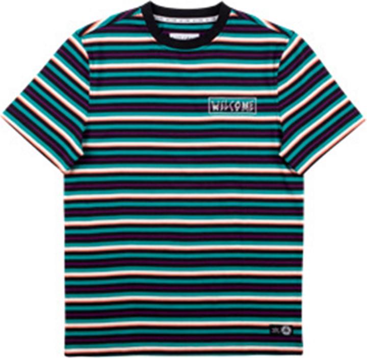 Actual product image Welcome Surf Stripe Knit T-Shirt (S)