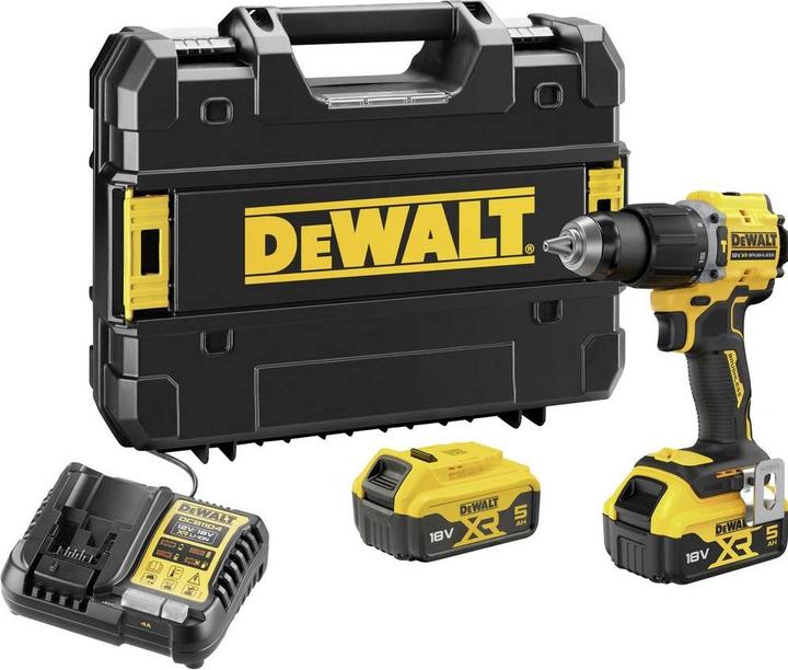 Productafbeelding DeWalt DCD799P2T-QW 2-Gang-Akku-Schlagbohrschrauber inkl. 2. Akku, inkl. Ladeg