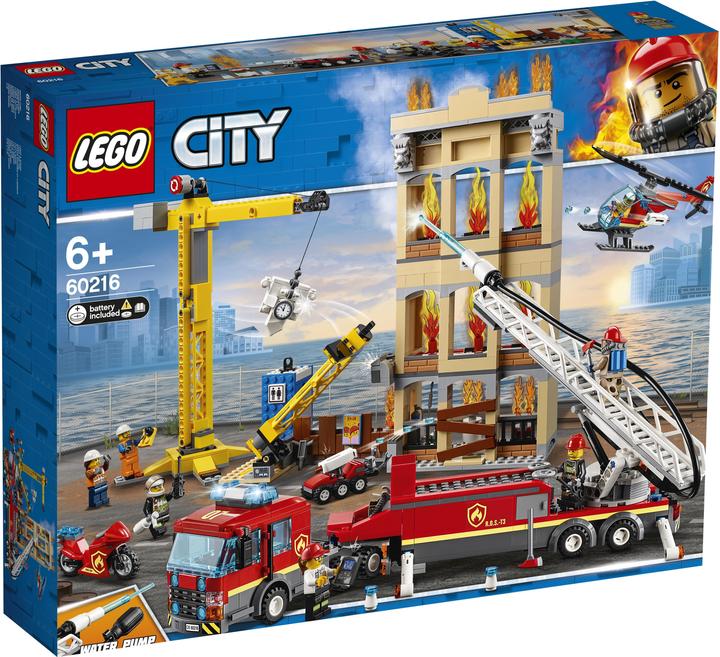 Produktbild LEGO Feuerwehr in der Stadt (60216, LEGO City)