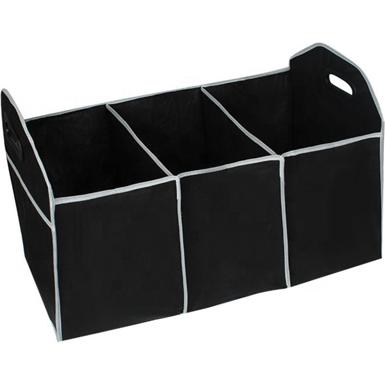 Techsuit, Accessori interni per auto, - Car Organizer (CO-F1) - Foldable Trunk Storage Box (L50xW32.5xH32.5cm) - Black
