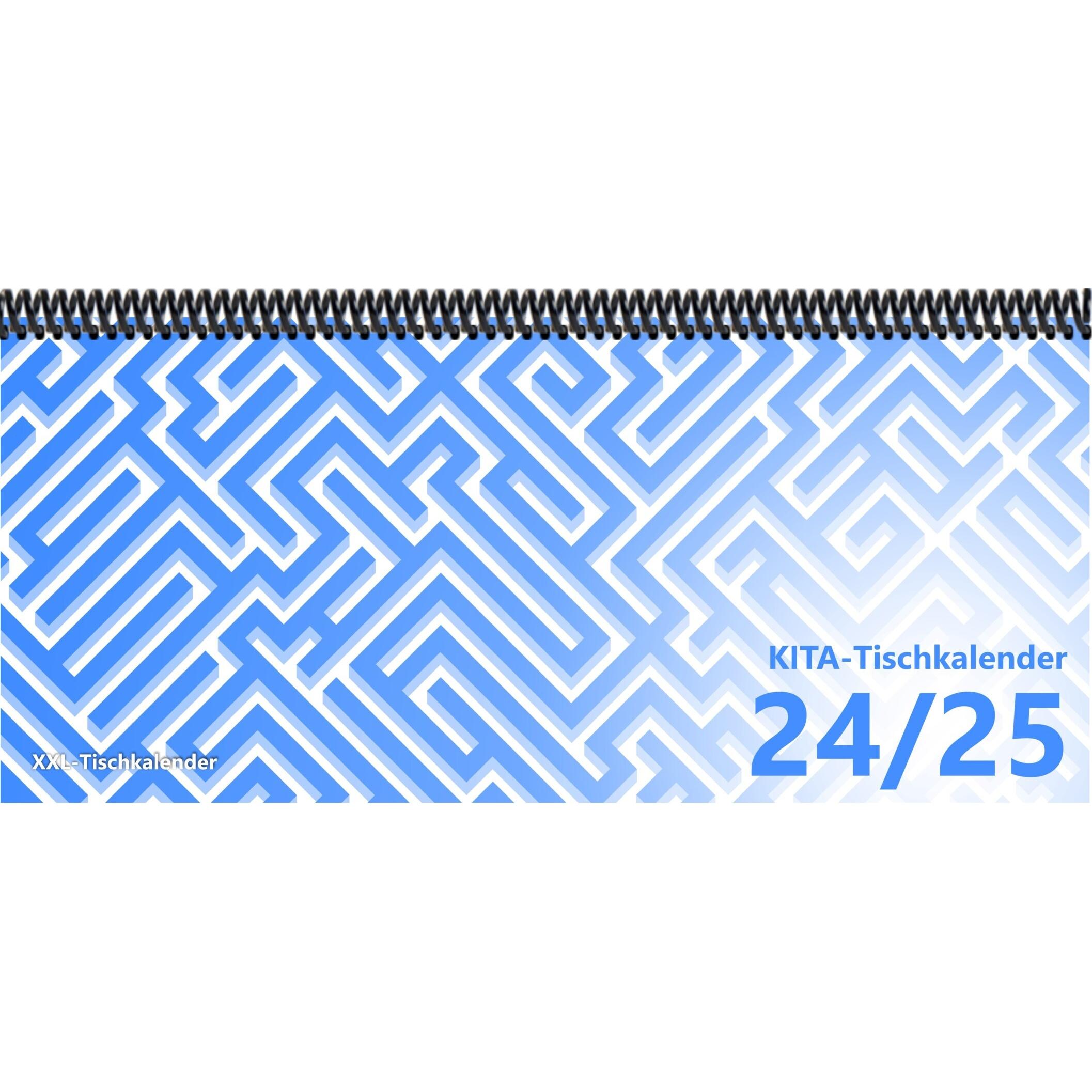 E & Z, Kalender, KiTa - Tischkalender 2024/25 (Harter Einband, Deutsch)