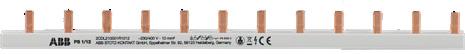 Produktbild ABB Phasenschiene polig