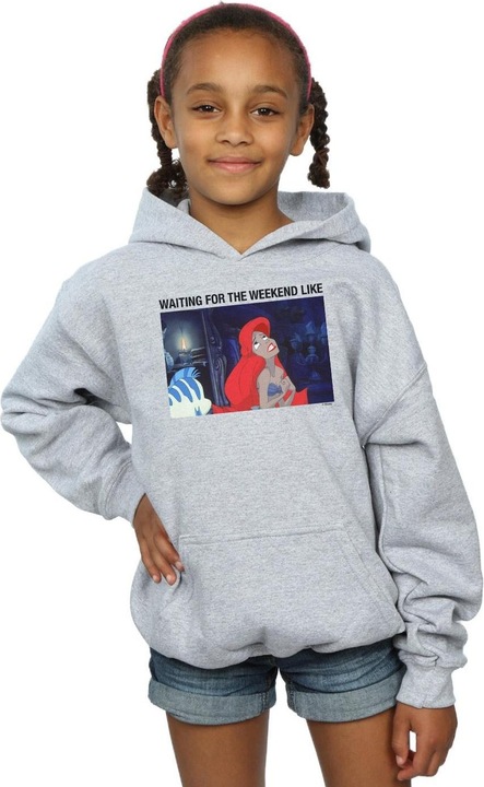 Produktbild Disney The Little Mermaid Waiting For The Weekend Kapuzenpullover Mädchen (140, 146)