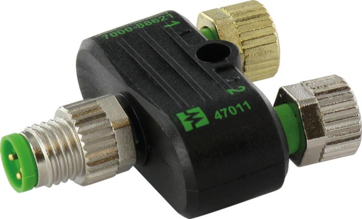 Produktbild Murr Elektronik T-Stück SlimLine M8-St 4pol 2x M8-Bu 3pol