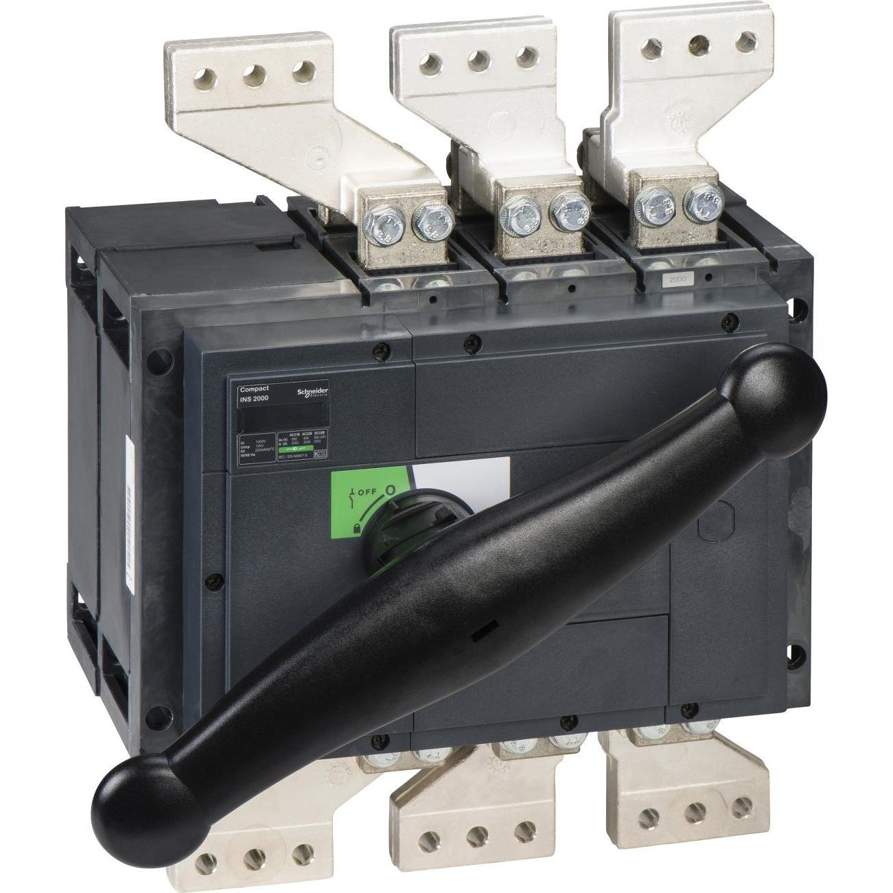 Schneider Electric, Systemstromversorgung, Lasttrennschalter ComPact INS2000 3P 31338