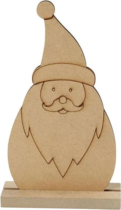 Actual product image Creativ Company Wooden article 15 x 9 x 3 cm Santa Claus