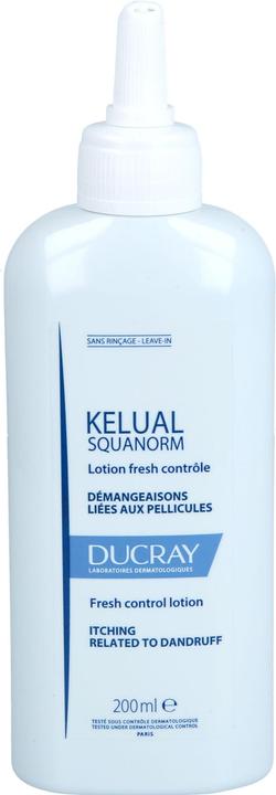 Actual product image Ducray Kelual Squanorm Kopfhaut-Tonikum beruhigt Kopfhaut und reduziert Schuppen, 200 ml Lösung (200 ml)