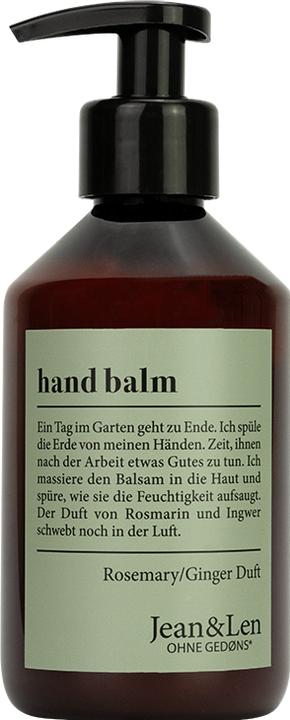 Jean & Len Jean&L.Handbalm Ros/Ging.250ml (250 ml)