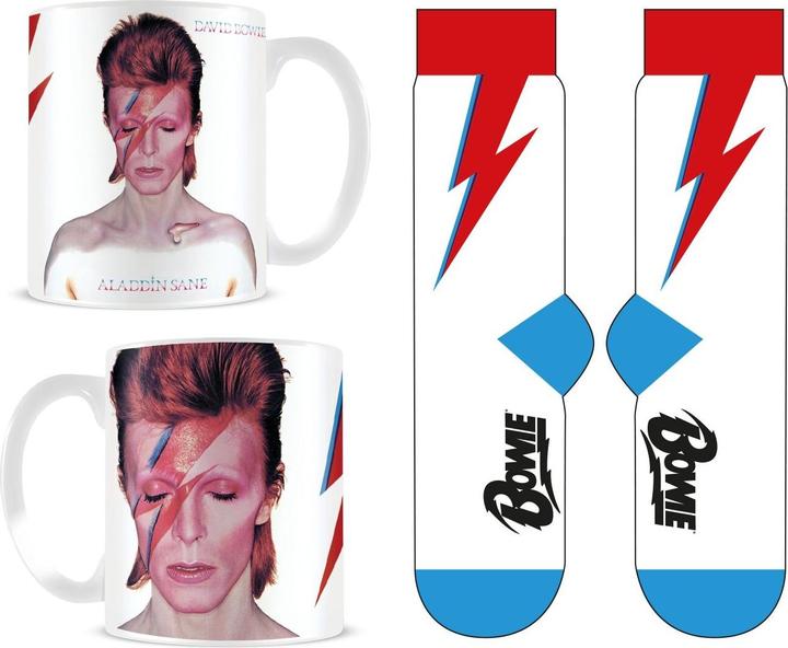 Productafbeelding Pyramid David Bowie mok en sokken set (315 ml, 1 x)
