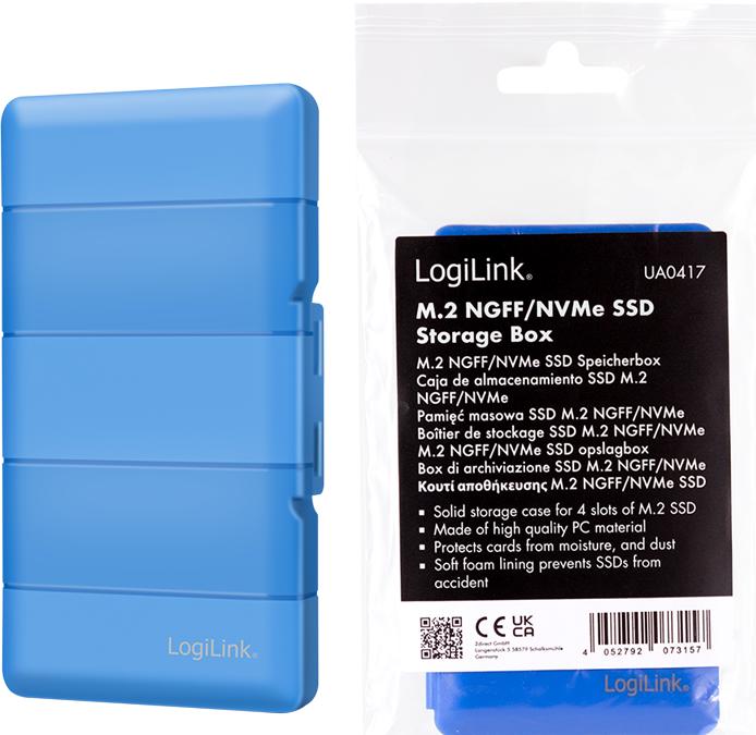 Produktbild LogiLink M.2 SSD Schutz-Box