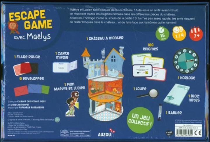 Image du produit Escape game avec Maëlys (Français)