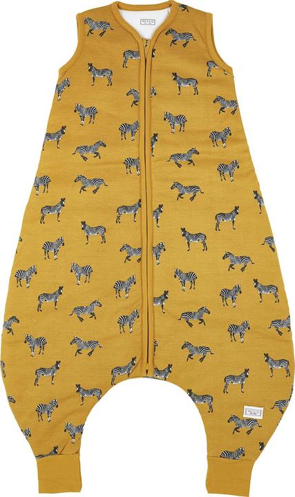 Meyco Schlafsack Jumper 104 cm Zebra Animal Honey Gold (104 cm)