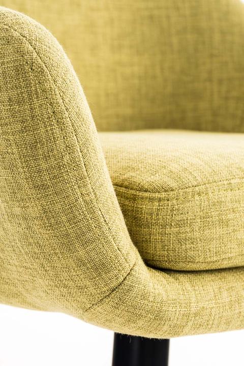 Image du produit CLP Tabouret de bar Grant Tissu, vert clair