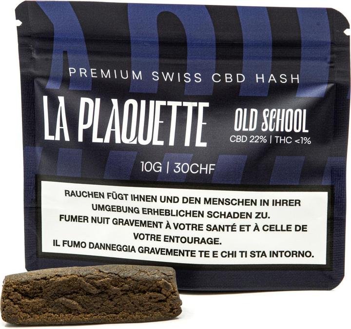 Produktbild La Plaquette CBD Hash - Old School (10 g)