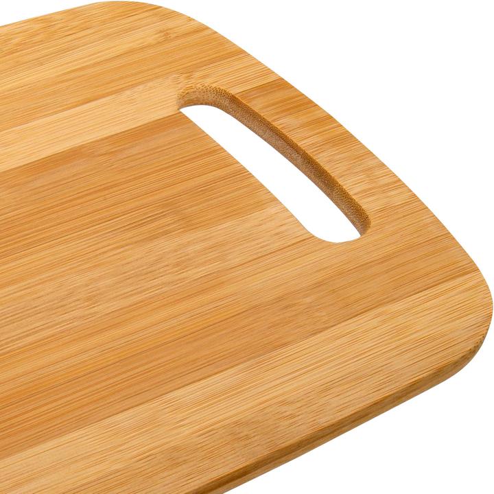 Actual product image Cheffinger Set of 3 bamboo chopping boards