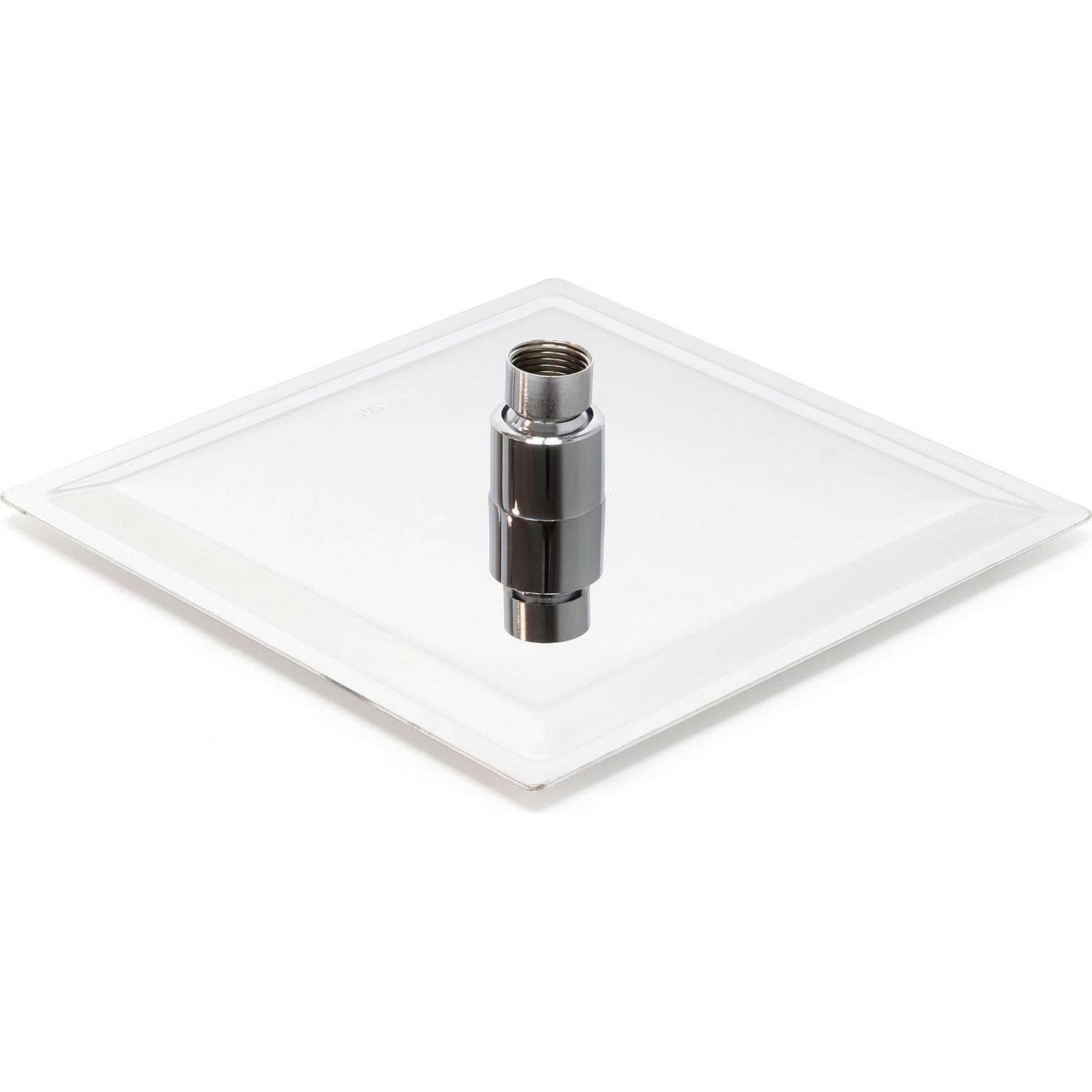 Wiltec Silber Duschbrause, Regendusche (1 Strahlart)