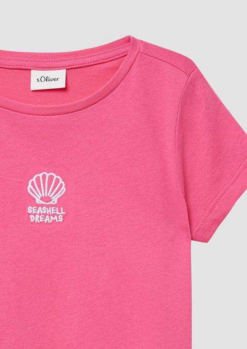 Produktbild S.Oliver T-Shirt Ausgestelltes T-Shirt mit Stickerei (104, 110)