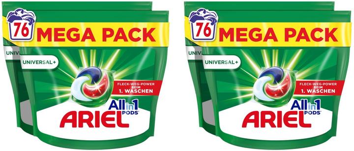 Image du produit Ariel Tout-en-un (152 Cycles de lavage, Pods de lavage)