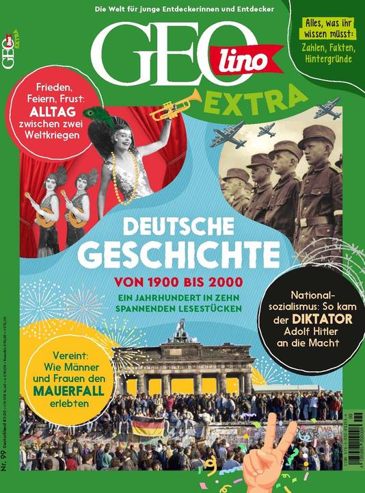 Immagine prodotto GEOlino extra 99/2023 - Deutsche Geschichte (Tedesco, Juliane van Treeck, 2023)