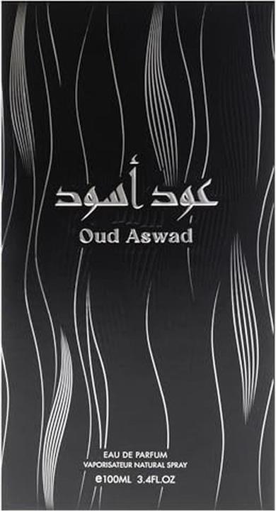 Actual product image Risala Oud Aswad by Unisex 3.4 Oz EDP Spray (Eau de parfum, 100 ml)