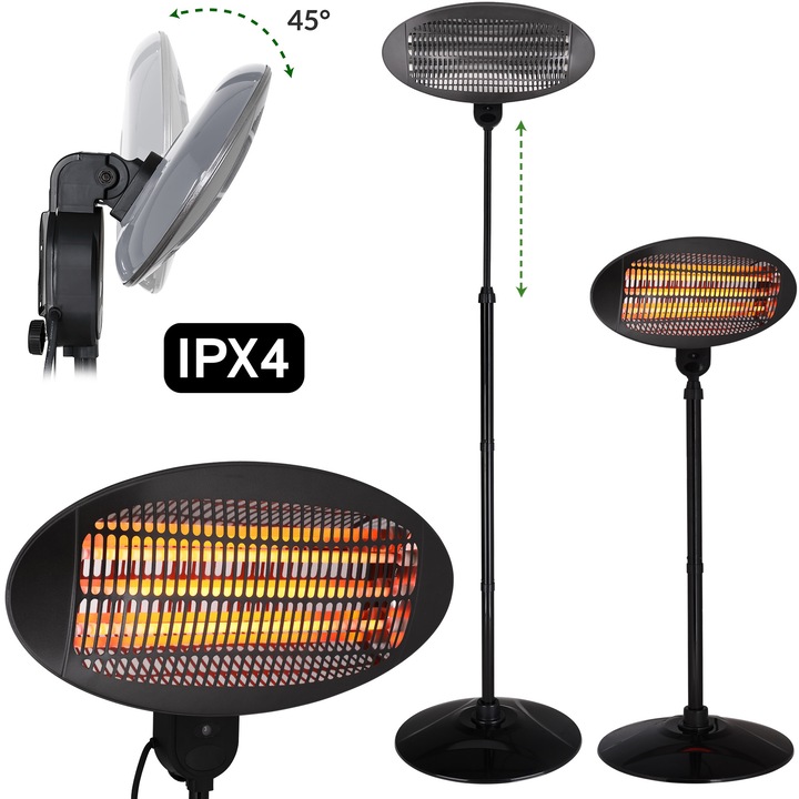 Image du produit Monzana Parasol chauffant (2000 W)