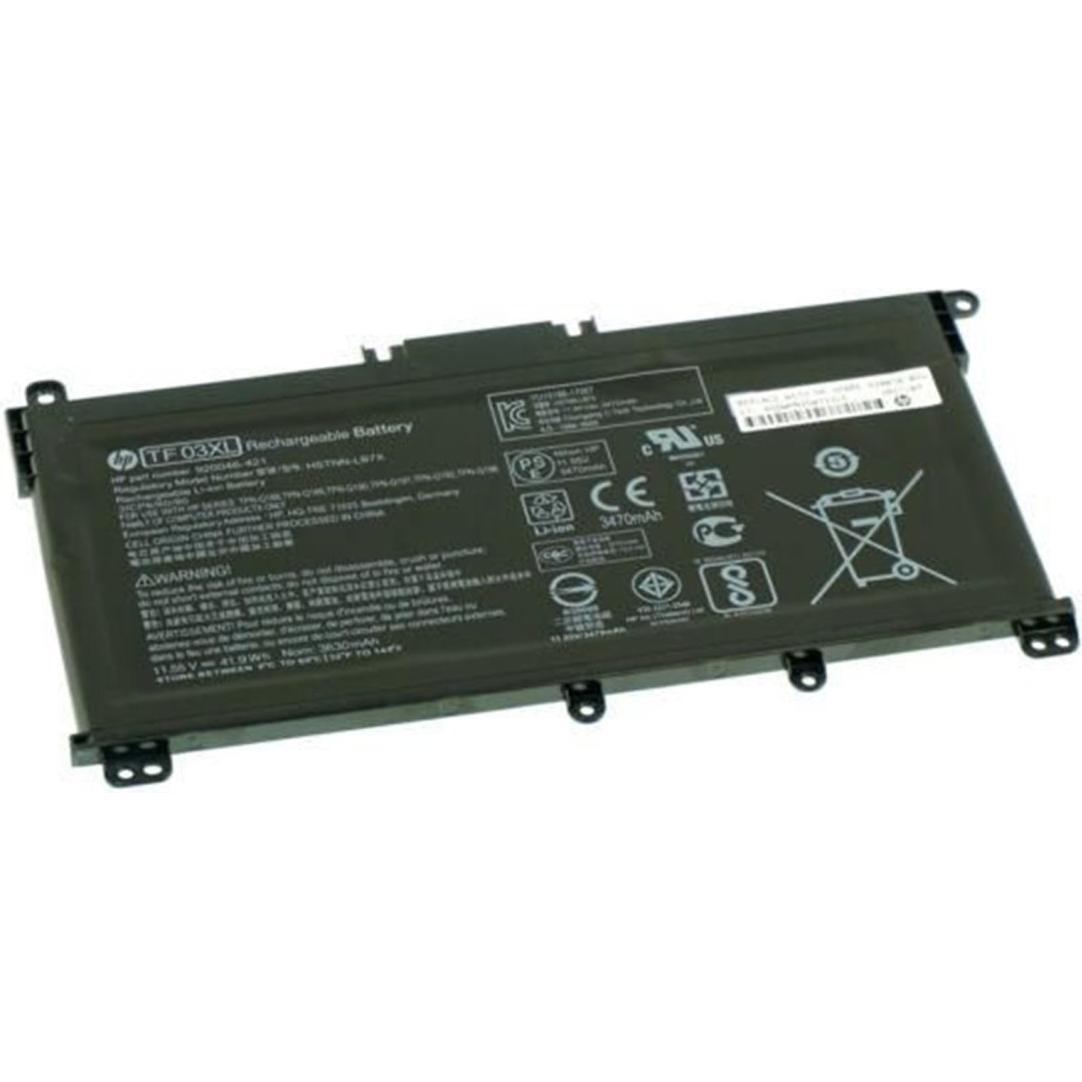 HP Vp-Fqnxbp (3 Zellen, 3470 mAh), Notebook Akku, Schwarz