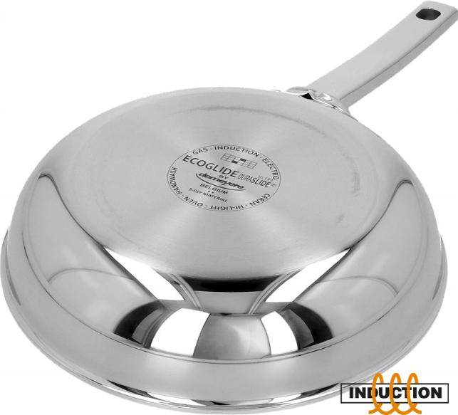 Productafbeelding Demeyere Ecoglide Ultra koekenpan 24cm met antiaanbaklaag (24 cm, Koekenpan, Roestvrij staal)