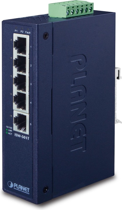 Actual product image Planet ISW-501T Switch (5 Ports)