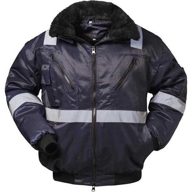 Norway, Arbeitsjacke, *Rognan* Pilotjacke Mit Reflexstreifen (XXL)